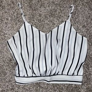 S Striped Tank Top